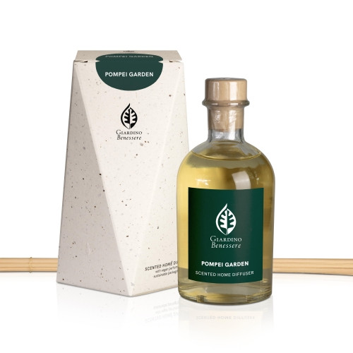 Giardino Benessere POMPEI GARDEN SCENTED HOME DIFFUSER WITH VEGAN PERFUME AND SUTAINABLE PACKAGING